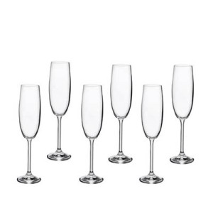 57267 JOGO TACAS CHAMPAGNE TITANIUM BASIC 160ML