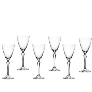 57570 JOGO TACAS VINHO ELIZABETH CUT 250ML