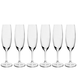 58002A JOGO TACAS CHAMP 220ML ANNA CRISTAL