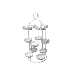 6373-12BR PORTA CUP CAKE BRANCO