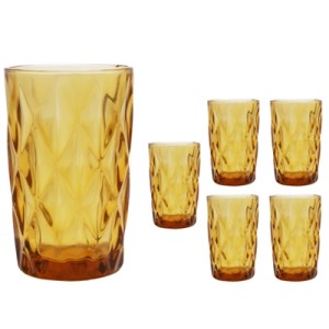 66929 JOGO COPOS ALTO AMBAR DIAMOND 330ML