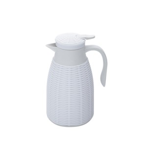 6836 GARRAFA TERMICA C/RATTAN BRANCA TRESS 1L