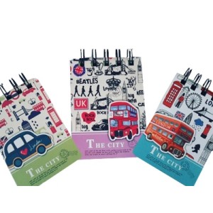 B108 BLOCO DE ANOTACOES C/CAPA DURA 7,3X10,5CM