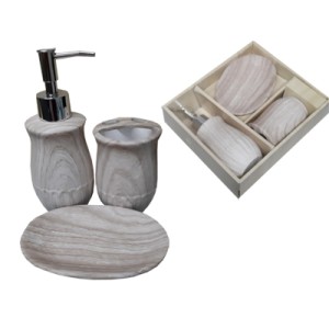 BRXD-10090 KIT BANHEIRO 3PECAS 17CM