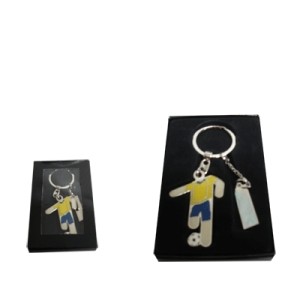 CH2271 CHAVEIRO DE METAL FORMATO JOGADOR