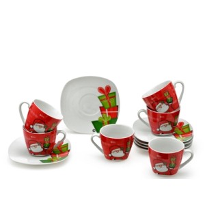 065-612069 JOGO XICARAS DE CAFE NATAL 6 PECAS