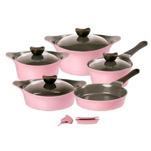 EC-AG-5R CONJ PANELAS AENI ROSA 5PCS ECOLON