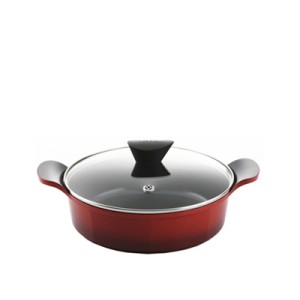 EK-VE-L32R CACAROLA RASA 32CM VENN VERMELHA