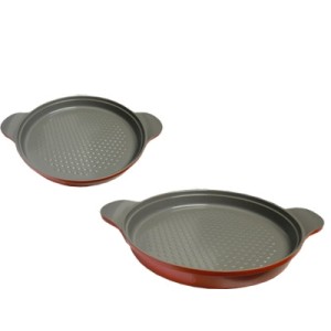 EK-VE-R26BR ASSADEIRA VERMELHA REDONDA 26CM