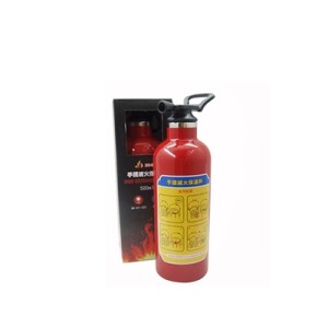 F1301104 GARRAFA DE AGUA TIPO EXTINTOR 500ML