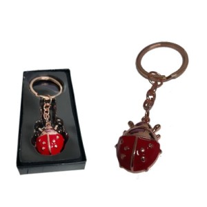 E009579/1 CHAVEIRO JOANINHA ROSE 9CM