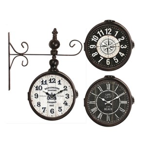 FZF-1003B RELOGIO DE PAREDE ESTACAO 26X9X32CM