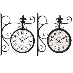 FZF-1810 RELOGIO DUAS FACES 38X9X42CM