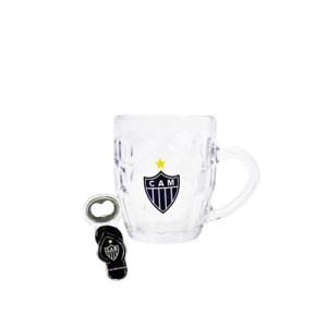 G003-16 KIT CANECA C/ABRIDOR ATLETICO MINEIRO 310ML