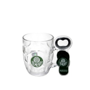 G003-3 KIT CANECA C/ABRIDOR PALMEIRAS 310ML