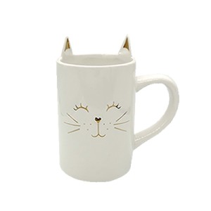 BRQX-10115 VASO CACHEPOT GATO 13,5X8,5X8,5CM