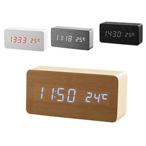 JH1295 RELOGIO DE MESA DIGITAL 12,5X6,5X4,5CM