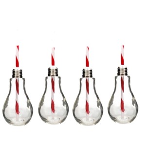 L15004 MINI GARRAFA LAMPADA CLEAR 250ML