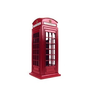 LD15 PORTA MOEDAS CABINE LONDON METAL 15CM