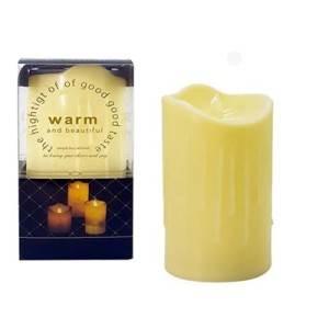 LU7510 VELA LUMIRARIA LED PLASTICO 10X7,5CM