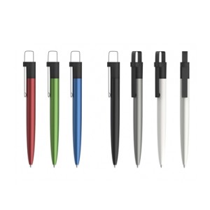 MET-1067C-MS CANETA DE METAL ESFEROGRAFICA