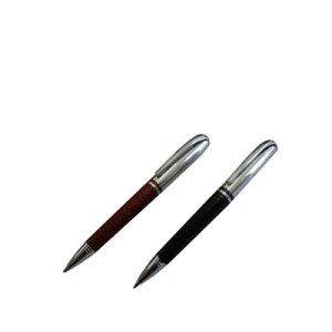 MET-801C CANETA ESFEROGRAFICA DETALHE COURINO