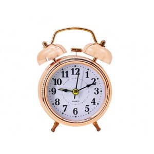 MG-2859 RELOGIO DEPERTADOR ROSE 12,5X9X6CM