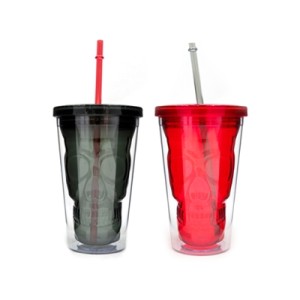 MG-6646-1 COPO PLASTICO CAVEIRA 350ML