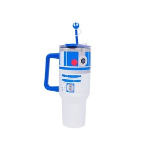 10026682 CANECAO TUMBLER C/PINGENTE 1,15LT STAR WARS R2D2