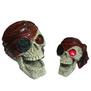 OM-17013H CRANIO DECORATIVO EM RESINA