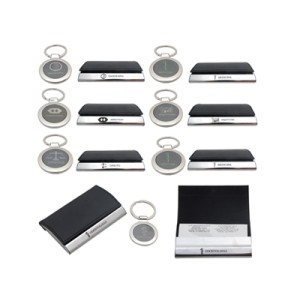 PB-8601/2 KIT PORTA CARTAO CHAVEIRO PROFISSAO