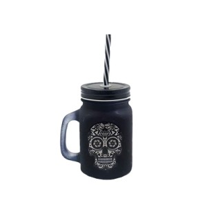 PY16104 CANECA CAVEIRA BLACK 400ML