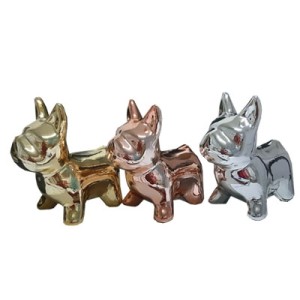 WC409333 BULLDOG CROMADO 12X12,5CM