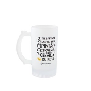 X10022957 CANECA CHOPP SUA OPINIAO 450ML