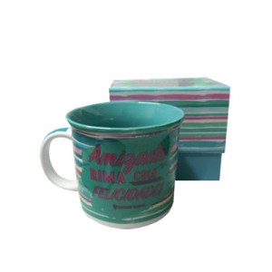 X10023130 CANECA TOM AMIZADE E FELICIDADE