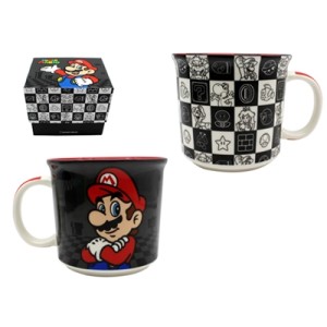 X10023374 CANECA TOM MARIO BLACK 350ML