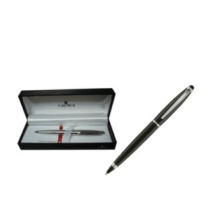 YW19411 CANETA ESFERO PRESTIGE SILVER CROWN