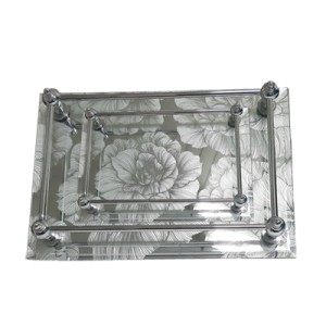 ZHM-221 JOGO BANDEJA 36X28X5/26X18X5CM 2PCS