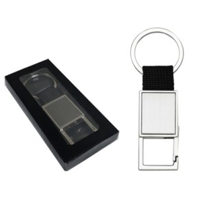 GC084 CHAVEIRO METAL E NYLON MOSQUETÃO