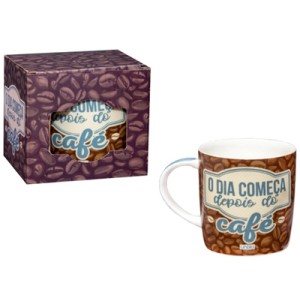 220 CANECA O DIA COMEÇA MELHOR DEPOIS 390ML