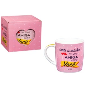 149 CANECA SORTE MINHA TER VOCE 390ML