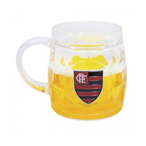 QH021MP-5 CANECA FLAMENGO CERVEJA 400ML