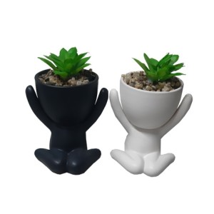 BRSM-10261 VASO BOB DECORATIVO 12X7,5X8,5CM