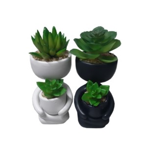 BRKZ-10150 VASO BOB DECORATIVO 14X6X5,5CM