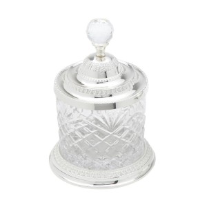 3762 POTE MULTIUSO PRATEADO 10,5X16,5CM ZAMAC