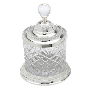 3972 POTE MULTIUSO PRATEADO 15X21,5CM ZAMAC