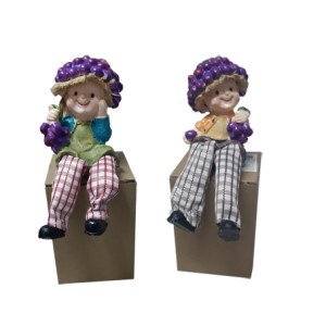 MFRU-10 BONECO PERNA MOLE UVA 17X5CM