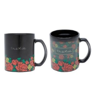 43331 COPO COM ALÇA MAGICA FK FLOWERS COLORED PTO/VERM 330ML