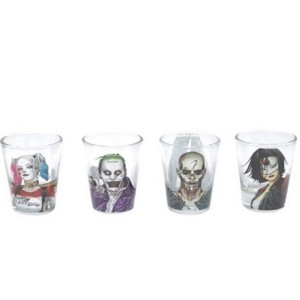 42338 SET C/4PCS COPO DOSE WB SQ HARLEY QUINN WITH BAD GUYS 50ML