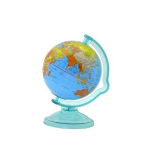 MDS106AY-4 COFRE GLOBO MAPA MUNDI PLAST 16CM